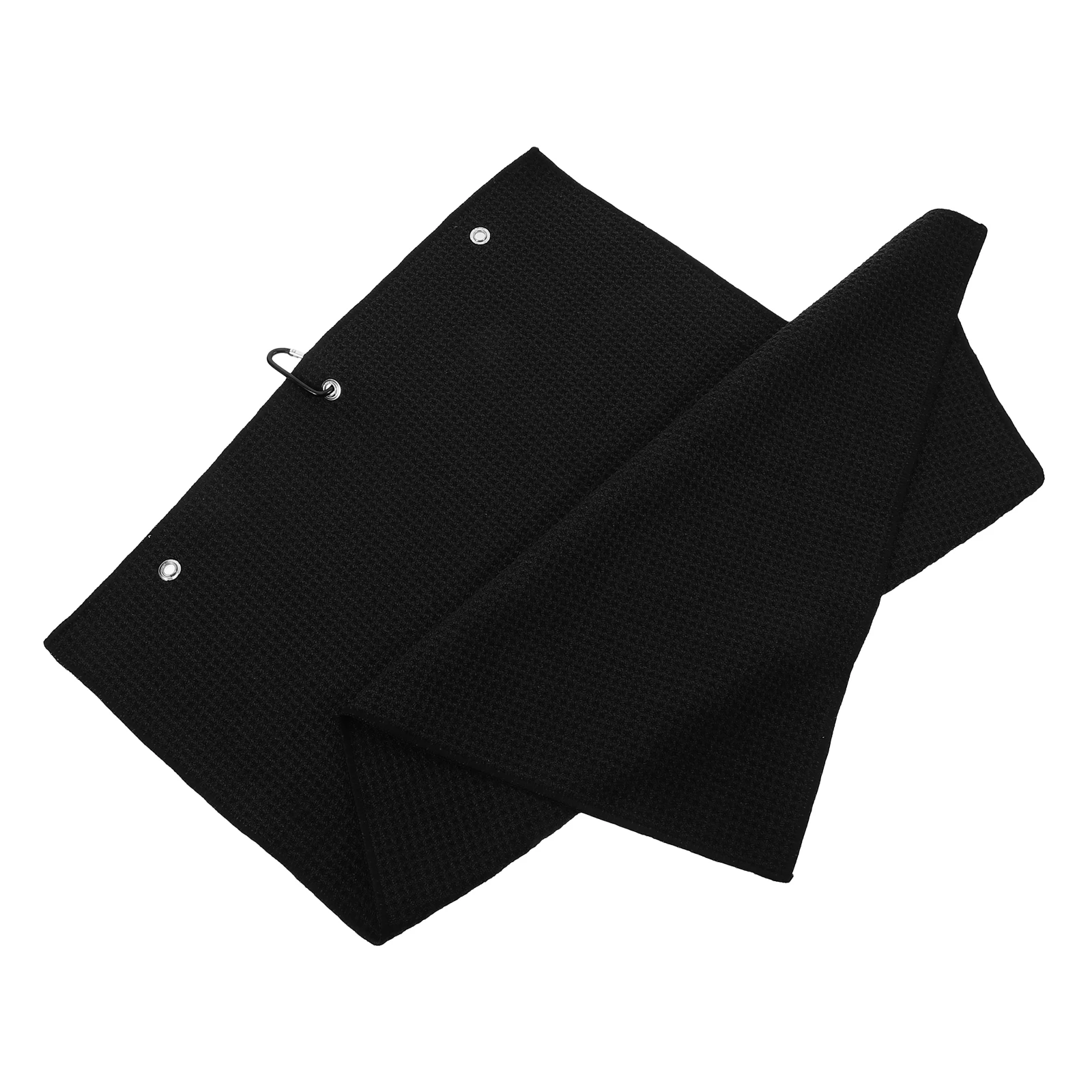 

Golf Towel White 40x60cm Microfiber Cleaning Tool 3 Hooks Portable Accessory Breathing Balls Wiper Golfer Essential