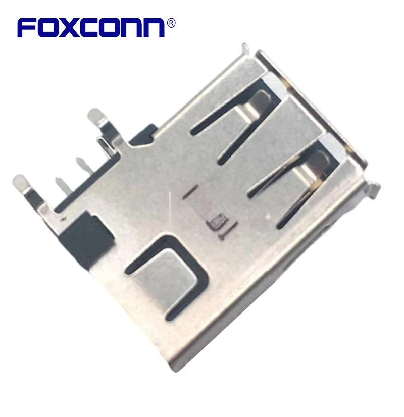 Foxconn UB31123-K1-4F Usb Type A Moederbord 4P 2.0 Lange Body Side Socket