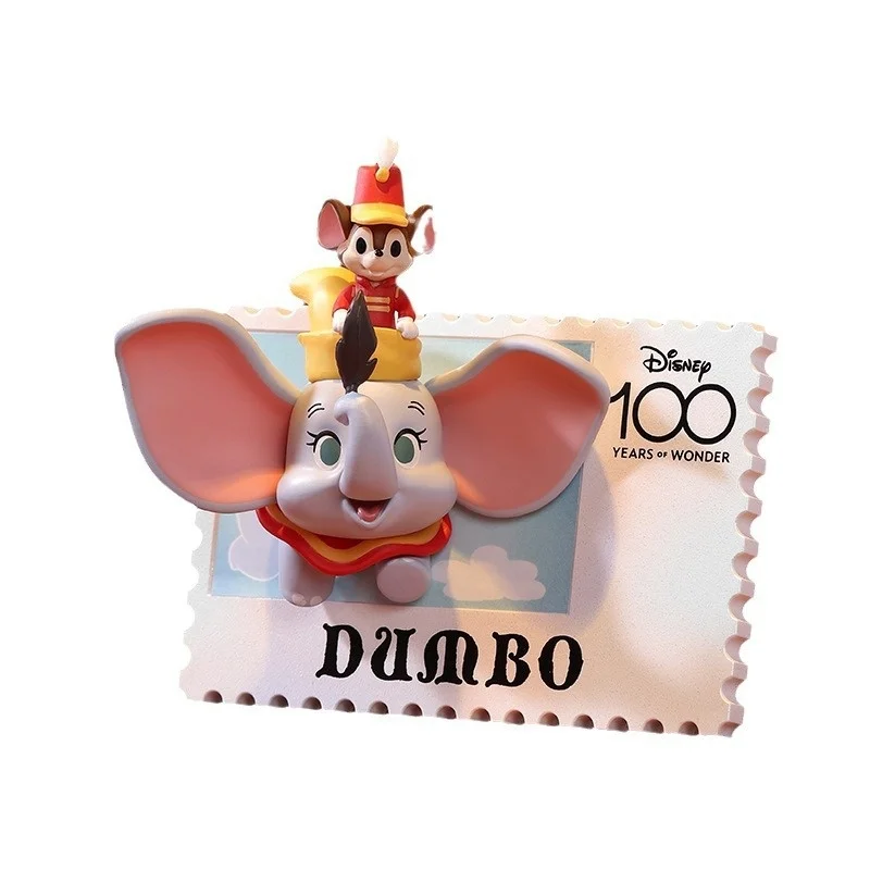 Caja ciega de colección de sellos Vintage de Mickey y sus amigos de Disney, decoración Retro para el hogar de cumpleaños, bonita muñeca ciega hecha a mano