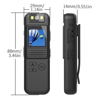 High-definition vision Mini DV camera conference Video pen digital camera outdoor sports intelligent noise reduction recorder