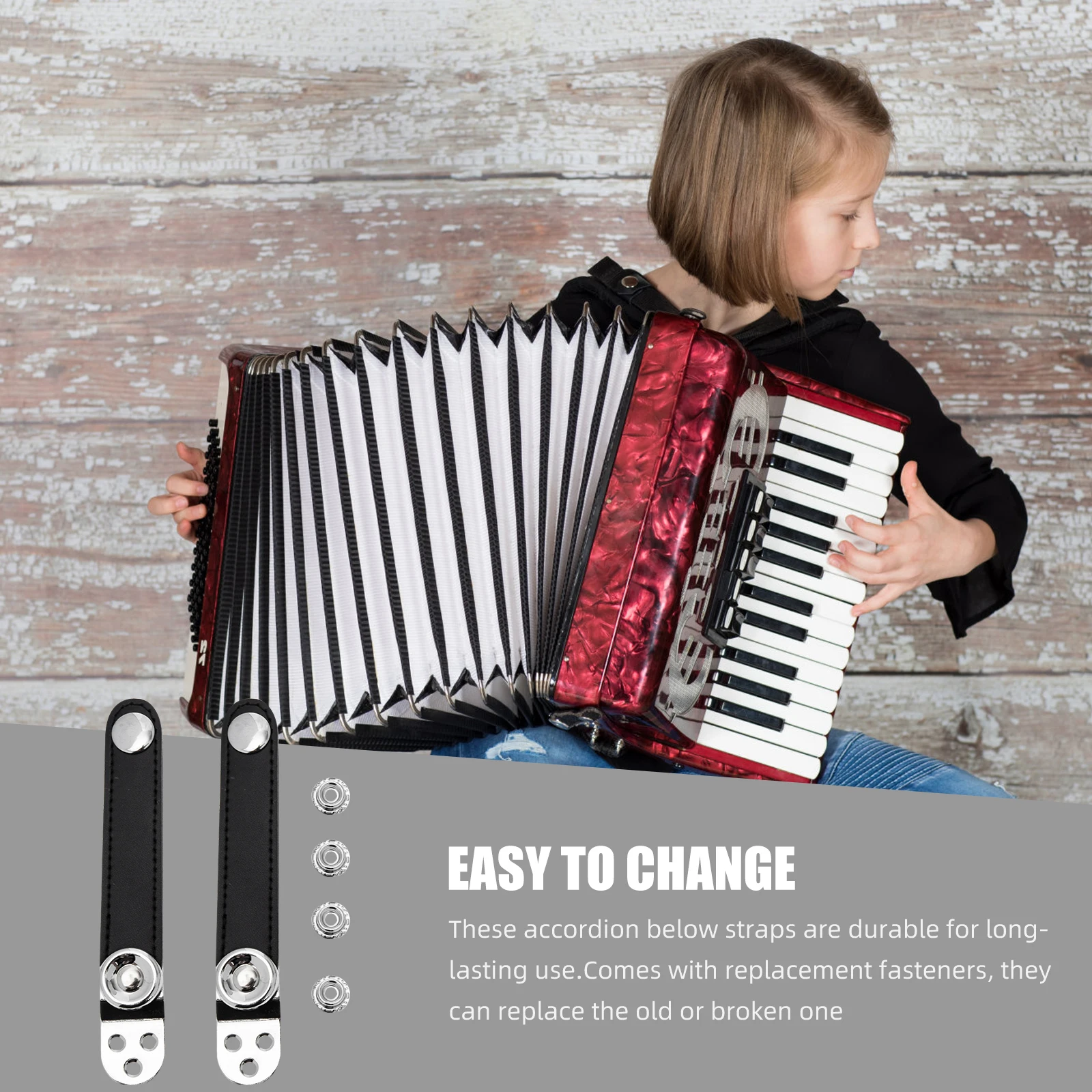 

Metal Joint Buckle Strap for Accordion Bellows Black Durable Replacement Below Straps Lightweight Compact Design Easy to