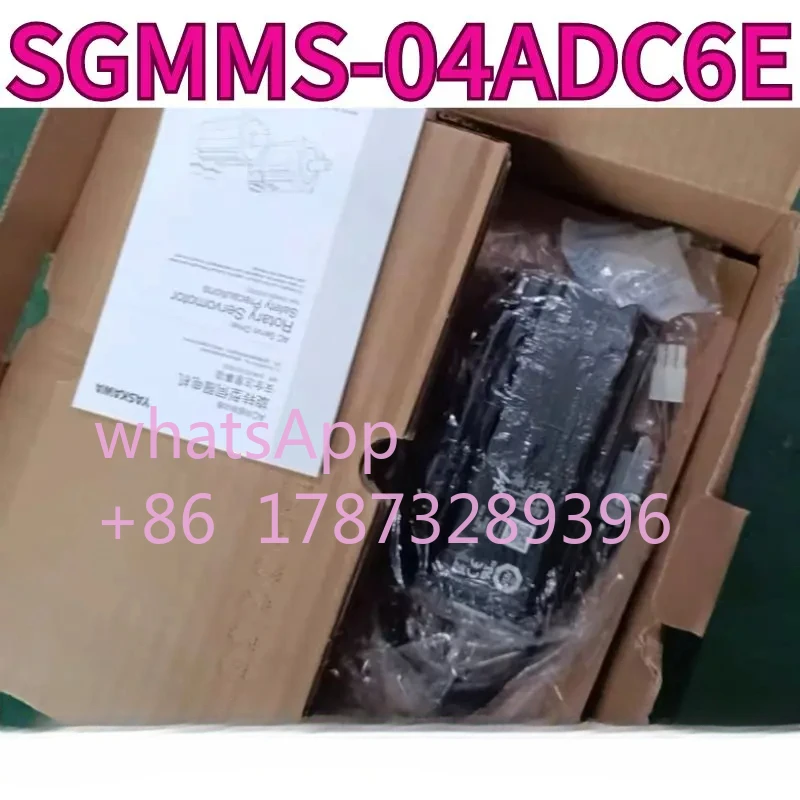 

New servo motor SGMMS-04ADC6E