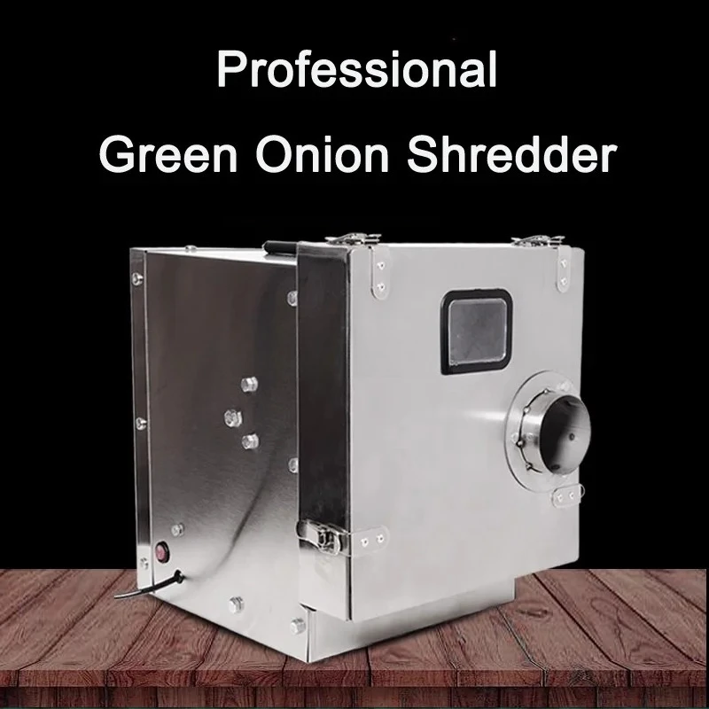Automatic Vegetable Cutting Machine Commercial Coriander Long Beans Garlic Stalk Sliced Green Onion Slicer Machine