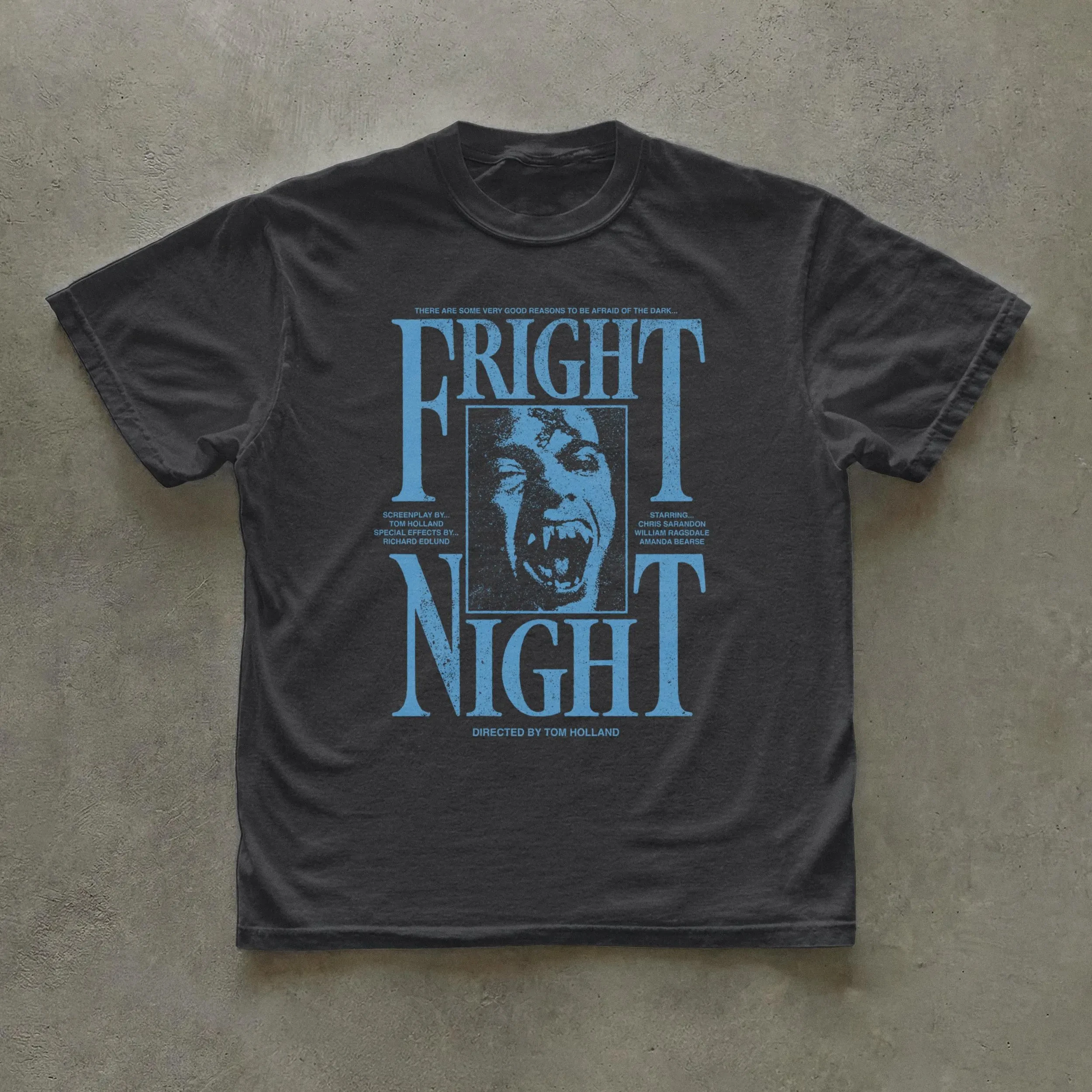 Summer Women's Fright Night Horror Print T-shirt Unisex Cotton and Breathable Short Sleeve Streetwear Oversized Loose Casual