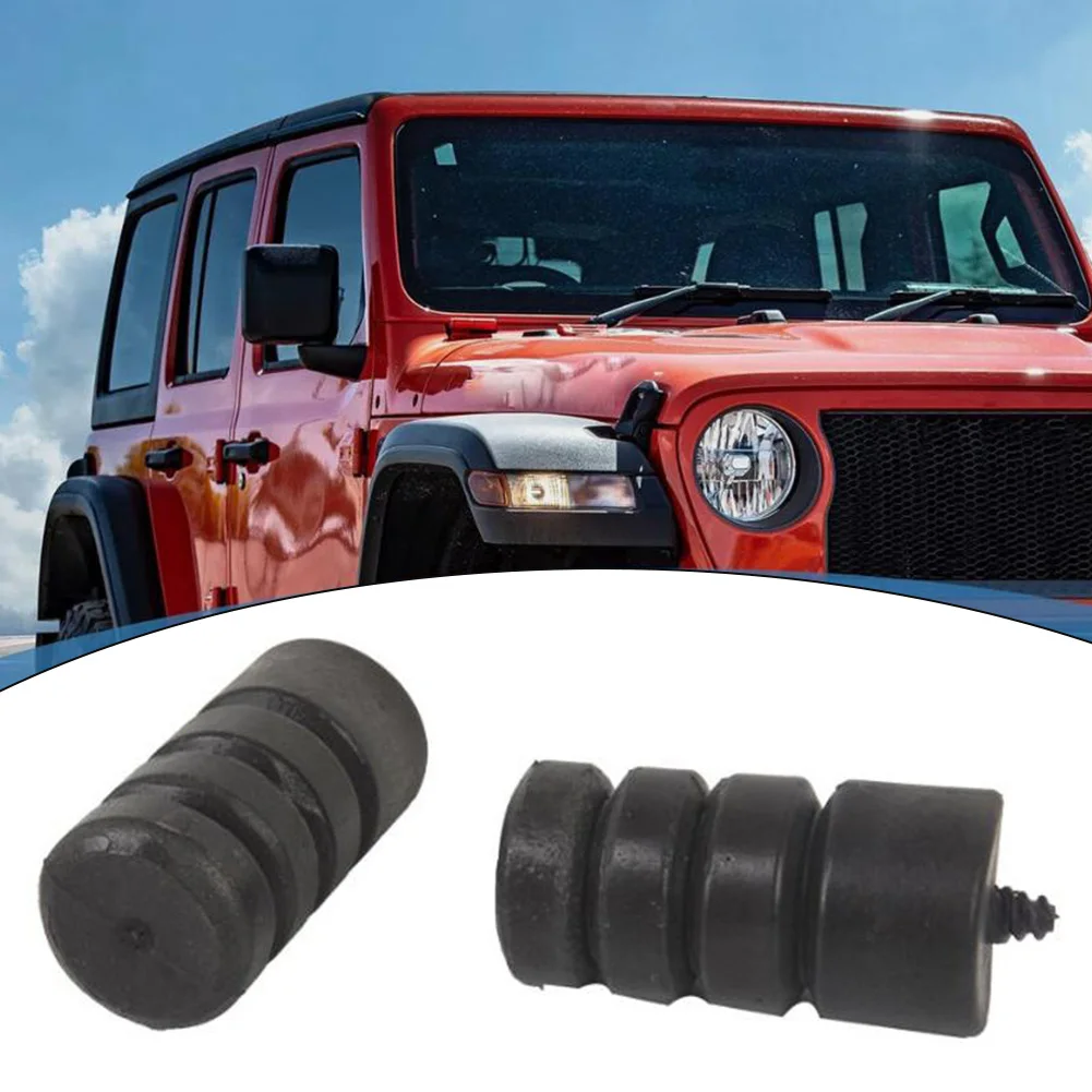 Spare Tire Bump Stop Tailgate Spare Tire Bump Polyurethane Material Rear Placement Two Pieces OE Reference Check