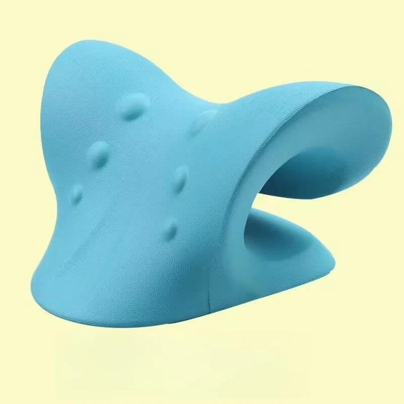 

C-type Pillow Cervical Massage Acupressure Corrector for Shoulder and Neck Pain, Curvature and Wealth Package