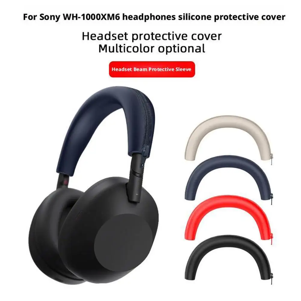 

for sony WH-1000XM6 Headphone Shell Protective Cover Black Protective Dustproof Dark Red Headband Blue Gray Case Y9Z8