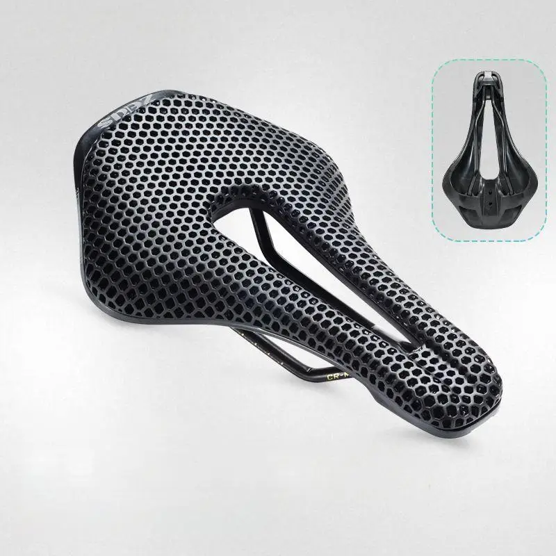 

3D Printed Cycling Saddle: Comfortable and Breathable Road Bike/Mountain Bike Short Nose Seat Cycling Saddle
