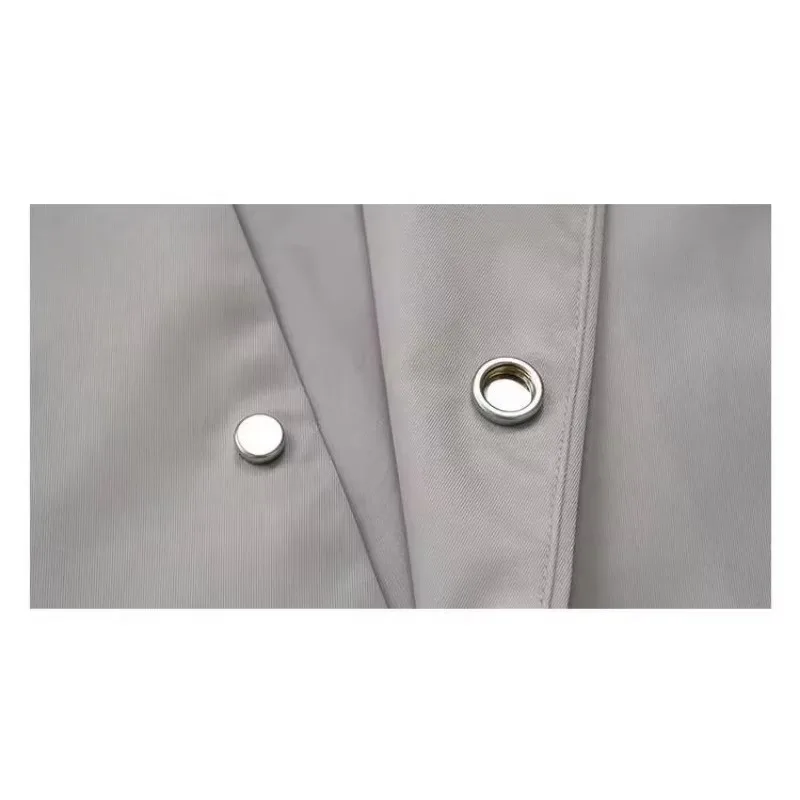 Season 8 Luxury Design Back Double Row Letter Nylon Jacket Classic Brand Double Line Men's Jacket High Street Couple Loose Coat