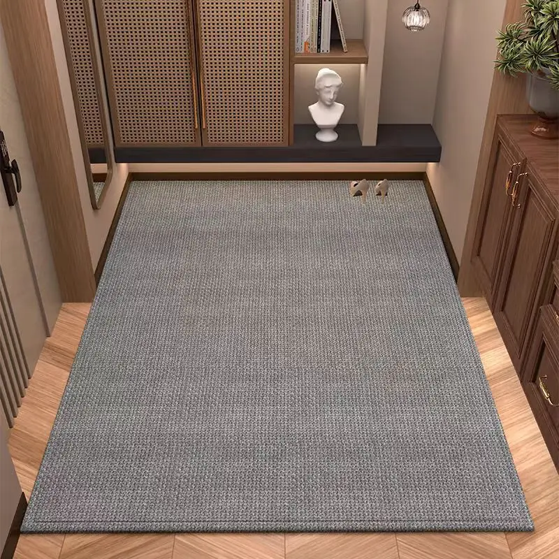 [212]Solid color carpet doormat Living room bedroom coffee table bedside carpet can be customized