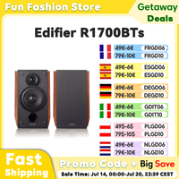 Edifier R1700BTs Active Speaker Bluetooth 5.0 Bookshelf Speaker System 2.0 Channel 66w RMS with Subwoofer Line Out