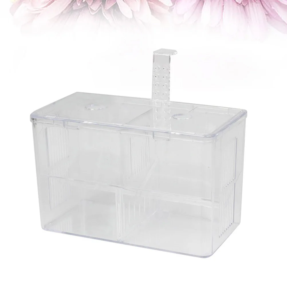 

Hook Breeding Box Fish Tank Isolation Viviparous Spawning Hatchery Aquarium Durable Easy Clean Safe Efficient Juvenile Survival