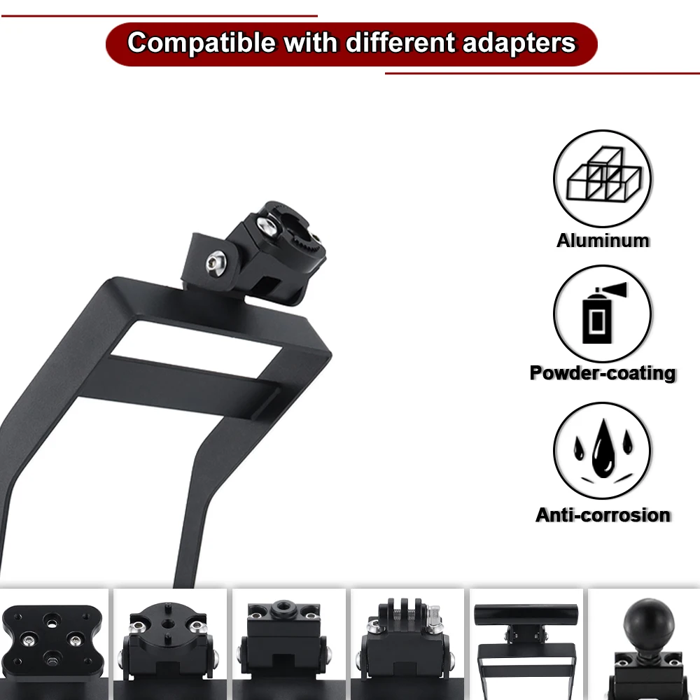 Motorcycle GPS Navigation Phone Holder Mount Bracket Mobile Phone Holder Bracket For Tracer 9 GT / GT Plus 2025-2026 For Yamaha