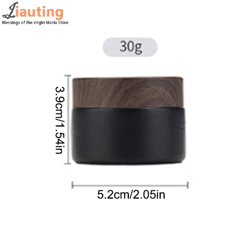 Пустые-банки-с-пластиковой-крышкой-черная-стеклянная-банка-для-крема-косметический-контейнер-10-30-60-г-стеклянная-бутылка-контейнер-для-макияжа-дорожные-косметические-банки