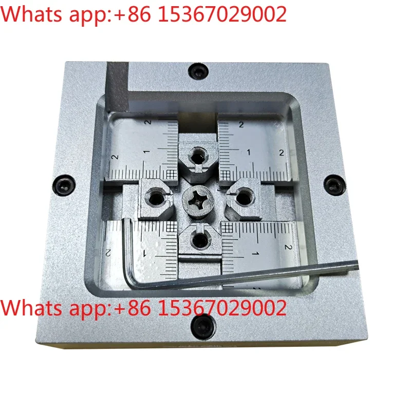 Multi functional professional manual ball planting table accessories, three in one diagonal ball planting table chip