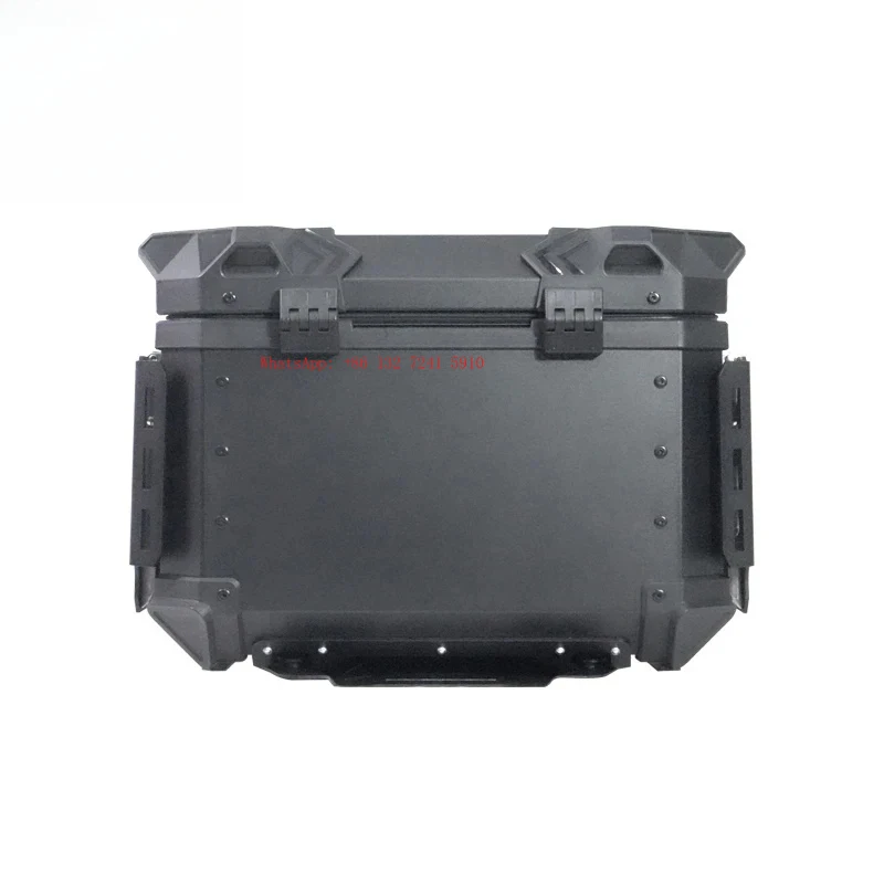Hongsheng Products Factory Direct Sales F2-moto 45L Motorcycle Tail Boxes with Folding Plate H Corner Protector on Both Sides