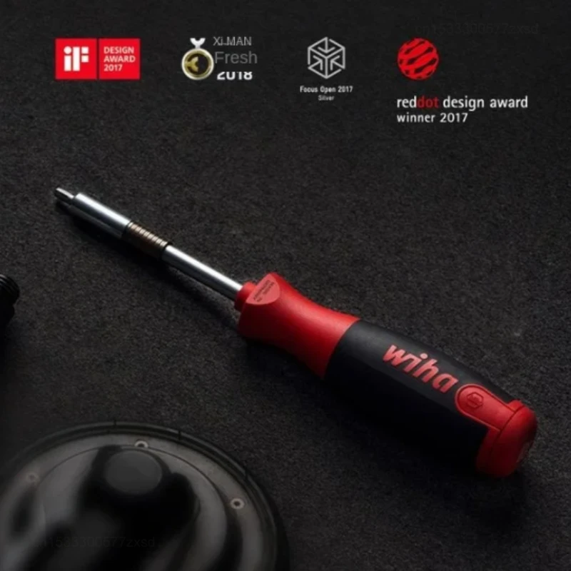 Xiaomi Wiha Screwdriver 26-in-1 Kit with Hidden Magazine Design Precision Chrome Vanadium Steel Dual-end Bit Household DIY Tools