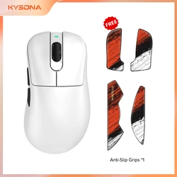 KYSONA Mars SE Wireless Gaming Mouse Bluetooth Mice Ergonomic  57g Lightweight 1KHz Polling Rate 24000DPI For Laptop PC