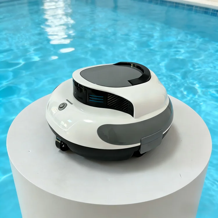 Pool Cleaning Robot, Wireless Vacuum Cleaner, Smart Path Planning, Silent Operation, Filter for Fine Particles, 1000 Square Feet