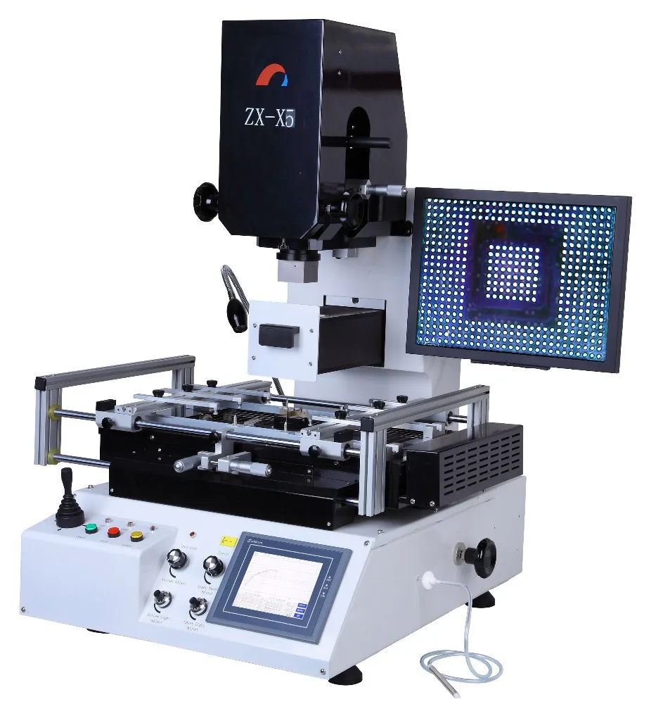 ZX-X5 Automatic optical alignment system bga rework machine suitable for laptop,pc,xbox360,mobile,ps3