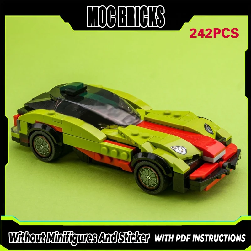 

Конструктор MOC: Модель гоночного автомобиля, классический круизер-купе, модульная технология, подарки, праздничный набор для сборки, детские игрушки