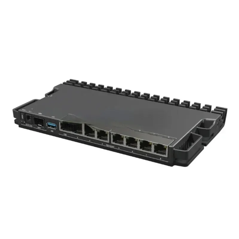 RB5009UPr + S + IN RB5009 Router with PoE-in and PoE-out on All Ports, Small and Medium ISPs. 1 Gigabit 2.5G Gigabit