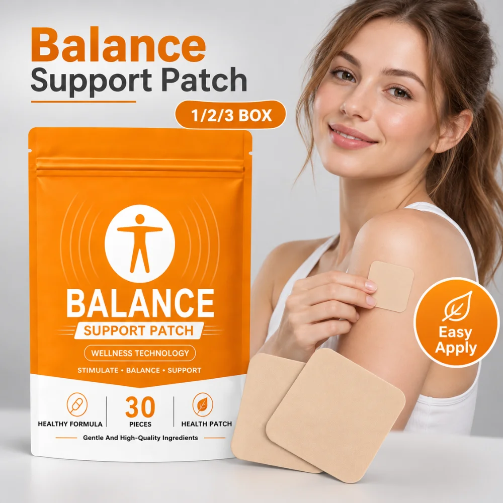 Balance Support Body Care Patches Gentle Skin Friendly Breathable Adhesive Wellness Stickers for Daily External Body Care