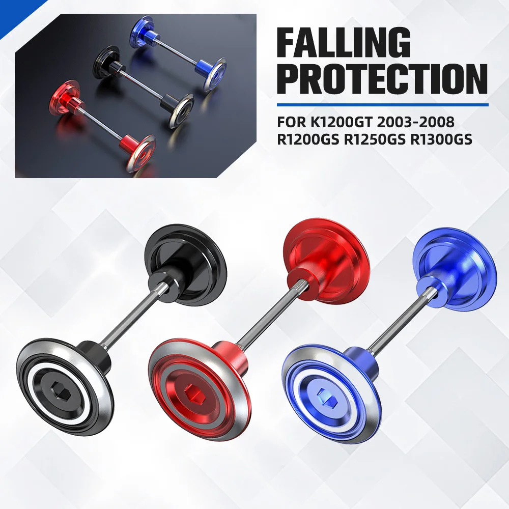 For BMW K1200GT 2003-2008 R1200GS R1250GS R1300GS /adv Rear Wheel Axle Protection RnineT Racer 2017-2020 Crash Pad Hub Cover