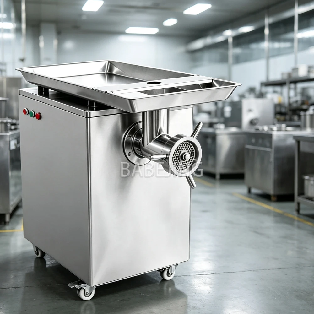 Professional Desktop Meat Mincer Commercial Electric Grinder For Meat Stall And Food Retail Store