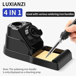 LUXIANZI Portable Soldering Iron Stand Holder Electric Soldering Iron Rework station Accessories High Temperature Weld Tin Stand