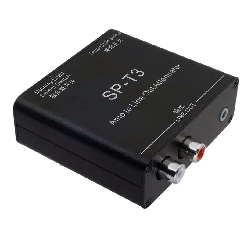 [B24B!】 SP-T3 Power Amplifier Speaker Passive Attenuator High-To-Low Level Conversion To Line Output For Speaker-To-Line Connect