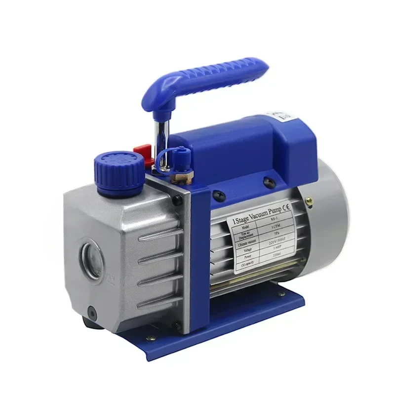 Hot SalesHot Selling And Durable 110V One Stage RS-1 R410A Pressure Gauge Vacuum Pump Refrigerant Tool