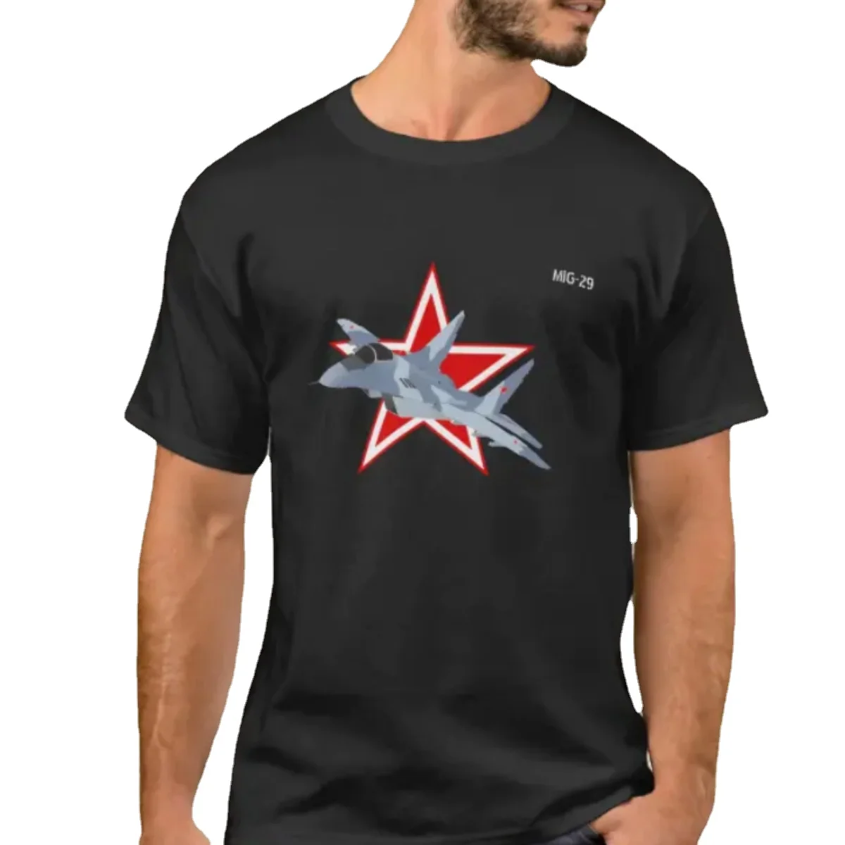 

Legendary Soviet Mig 29 Jet Fighter T-Shirt. Summer Cotton Short Sleeve O-Neck Mens T Shirt New S-3XL