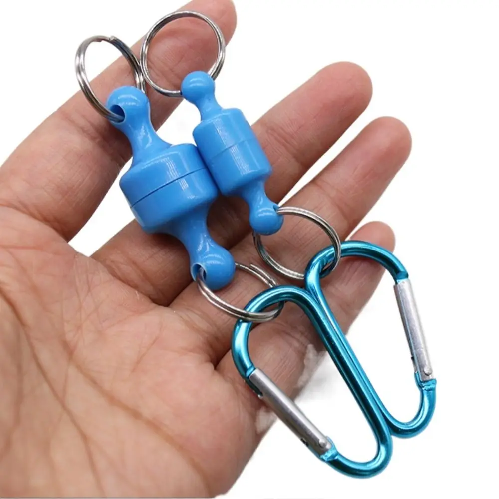 Quick Release Fishing Hanging Buckle Magnetic Multifunctional Fishing Magnetic Buckle Anti-Falling Easy To Carry