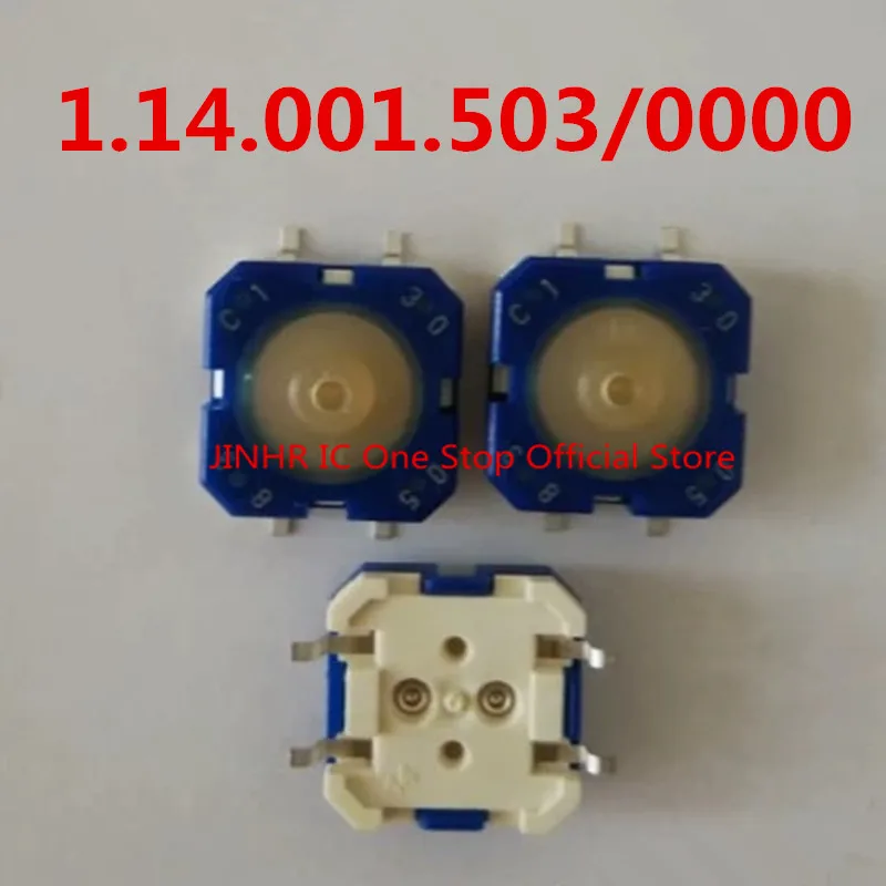 جديد 2PCS 1.14.001.503/0000 زر التبديل 12 * 12 * 5