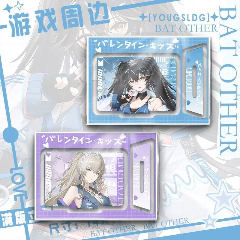 

GRAY RAVEN：PUNISHING Bianca Chrome Cosplay Anime Acrylic Standing sign Collection Desk Decoration Ornament Accesorios gift