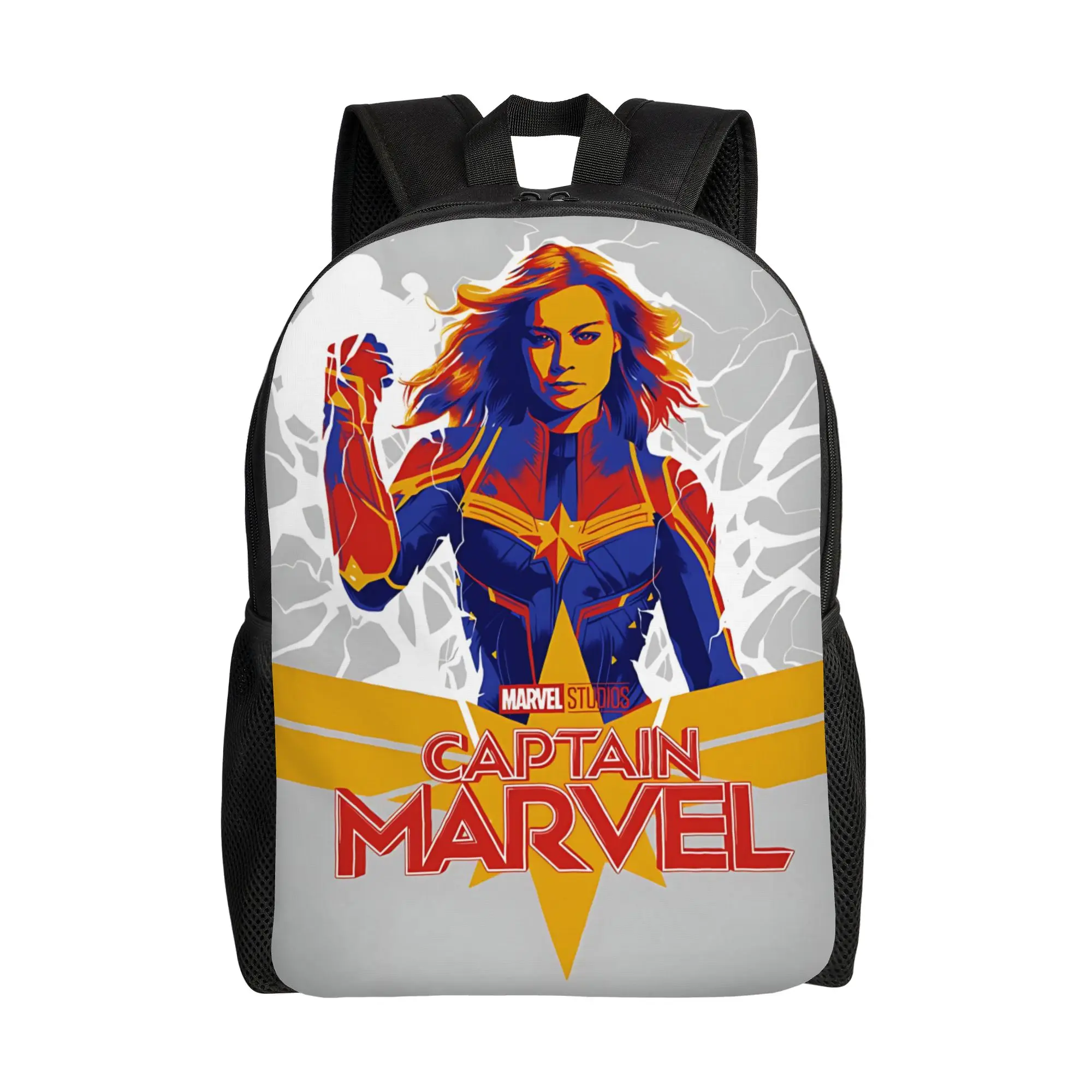 

1PC Fashion Backpacks Seeing as we’re going all in on Captain Marvel Daypack Daily Outdoor Large Capacity Rucksack