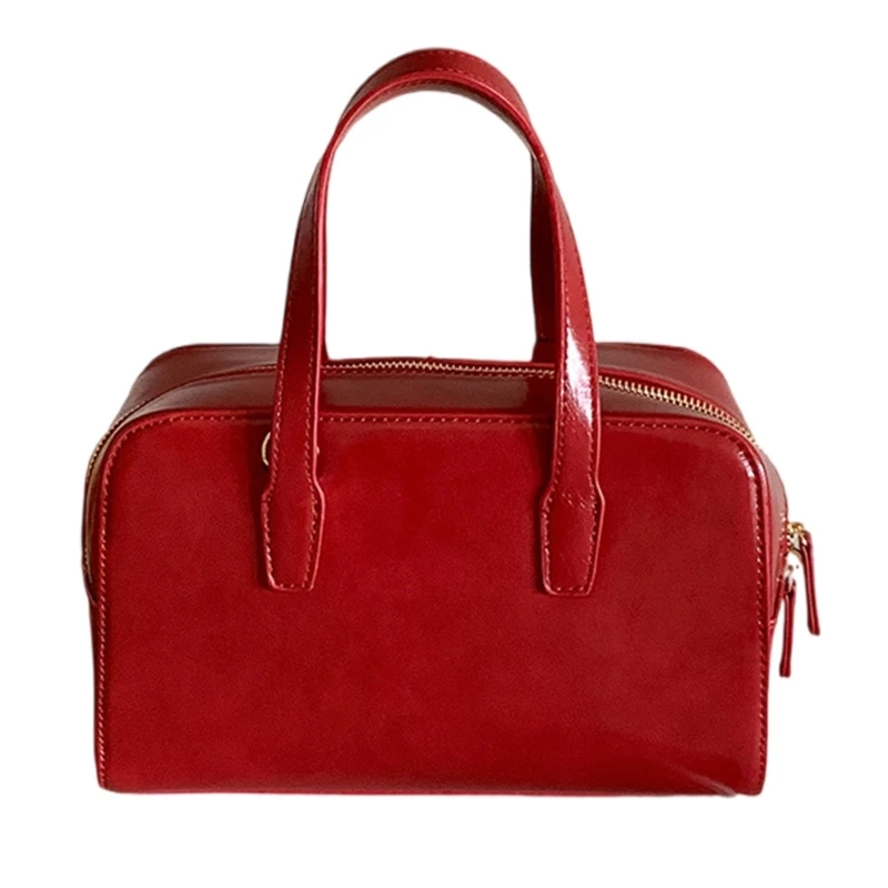

LX9F Stylish Women's Top Handle Purse PU Leather Shoulder Crossbody Purses Satchel Bag with Ample Space for Everyday Items