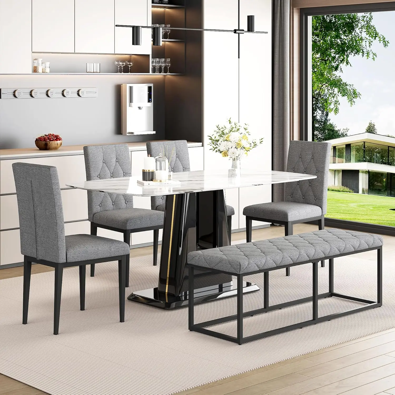 Dining Table Set Fo…