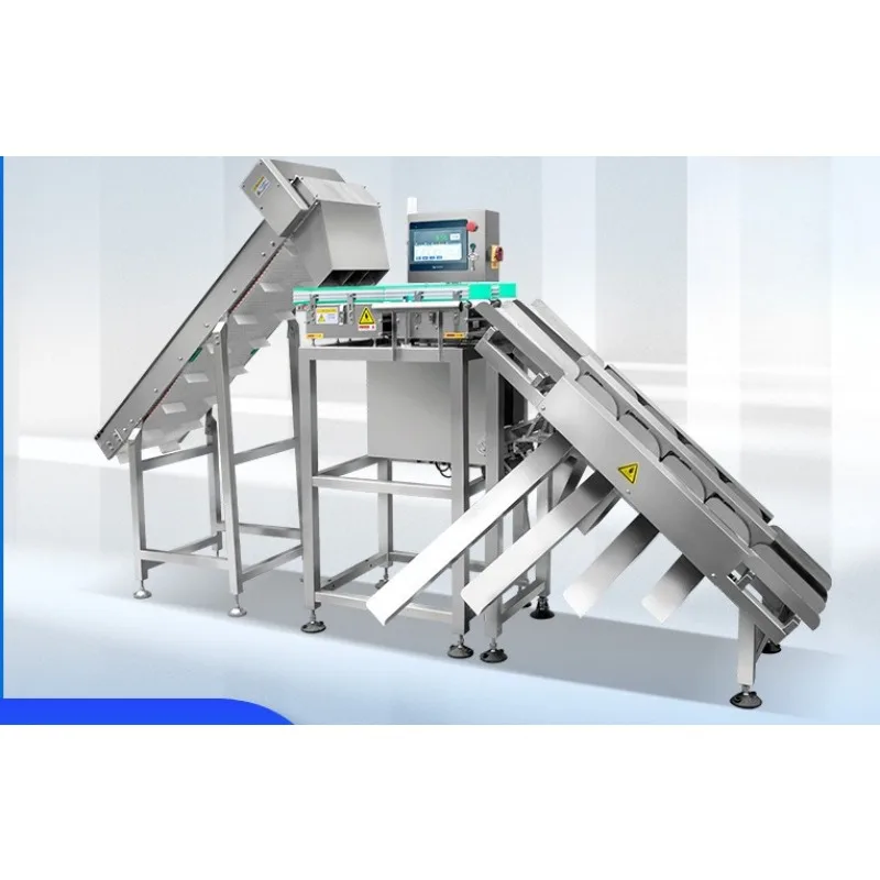 Multistage weighing sorter fruit corn weight sorter