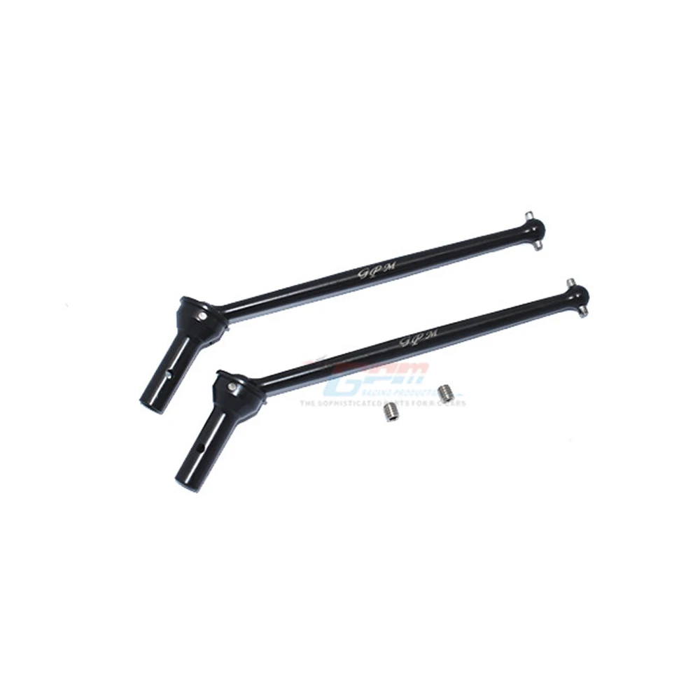 GPM para ARRMA 1/7 MOJAVE EXB 6S, accesorios de actualización, eje de transmisión CVD trasero de acero endurecido de Metal, hueso de perro ARA310953 AR310431