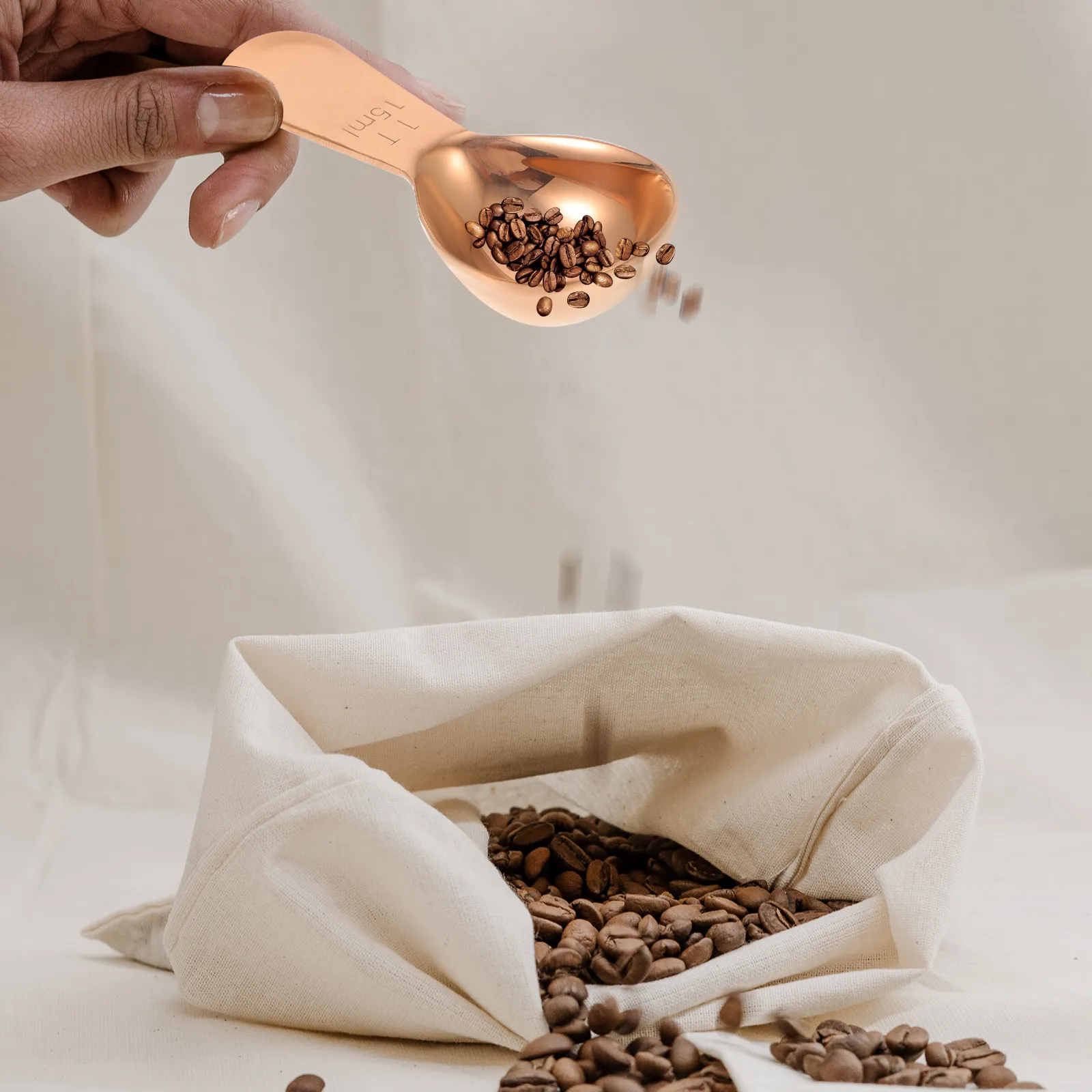 

3Pcs Coffee Scoop Measuring Spoons Stainless Steel Kitchen Tools Milk Powder Flour Powder Measuring Spoon for Baking Cooking