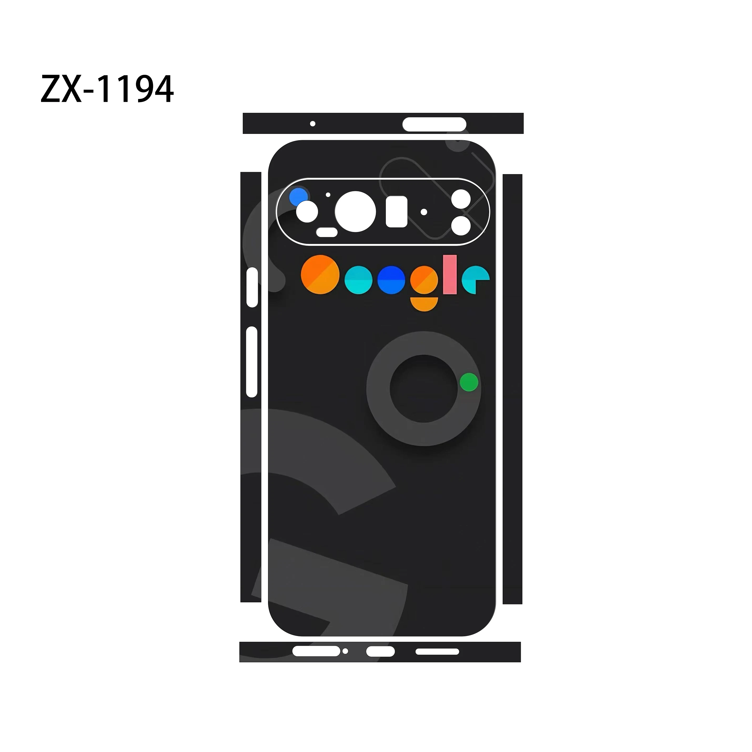 Colorful Decal Skin for Google Pixel10 9 8 7 Pro 6 6pro Back Screen Protector Film Cover Case Macaroon Wrap Matte Sticker