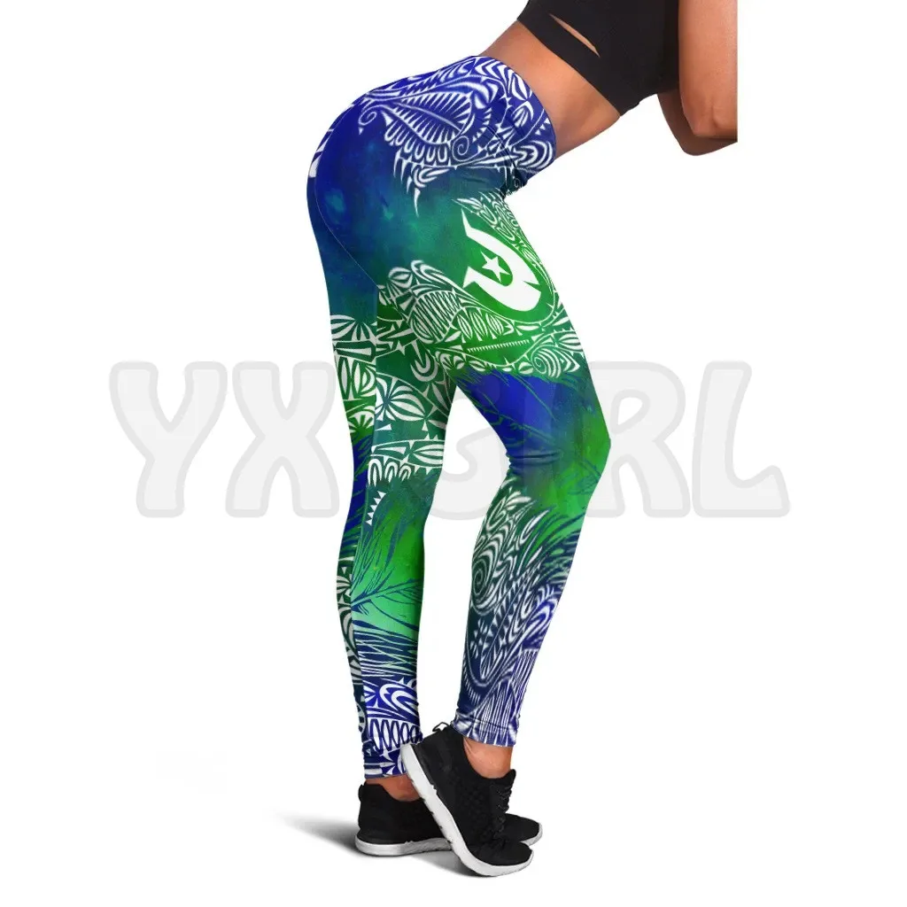 YX GIRL Women's For Girl  Feather Torres Aether  3D Printed Leggings Sexy Elastic Female Skinny Leggings Gothic Yoga Leggings