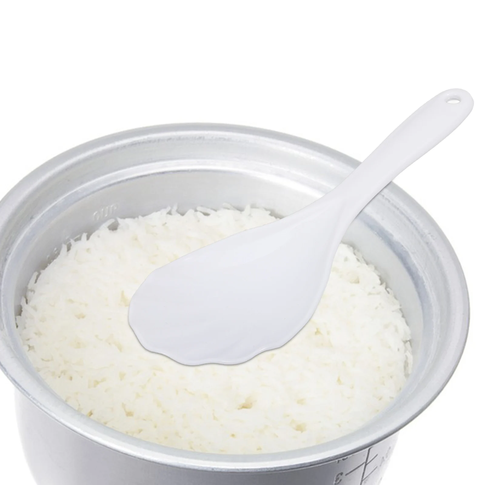 

Nonstick Rice Spoon Paddle Wear Resistant Scooper Safe Compact Spatula Lightweight Reusable Kitchen Rice Paddle