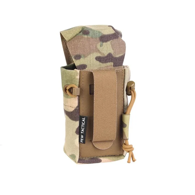 PEW Tactical Molle Pharaoh Silent Flash Bang Pouch Bag Multi Function Flip Sundries Bag Camo Outdoor PH92