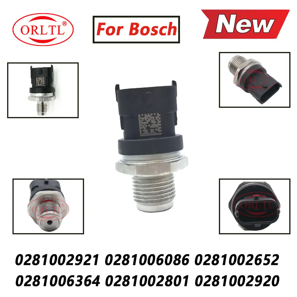 

NEW BOSH DIESEL COMMON RAIL FUEL PRESSURE SENSOR 0281002921 0281006086 0281002652 0281006364 0281002801 0281002920