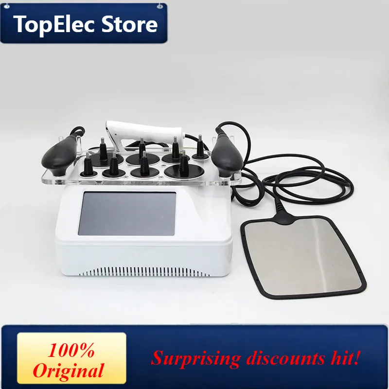 TopElec 448KHZ Indiba Penetrates RF Tecar Therapy RET CET Diathermy Body Care Deep Health Warm System Spa Pain Relief Skin Tight