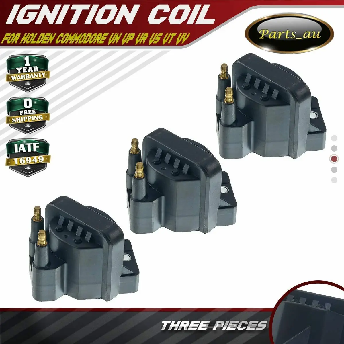 3x Ignition Coil Pack for Holden Commodore VN VP VR VS VT VX VU WH VK VY V6 3.8L