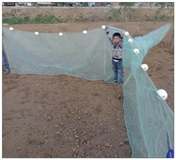 Foldable Automatic Throw Gillnet Fishing Net Crab Lobster Shrimp Minnow Fishing Bait Landing Net Catch Fish Network Trap Lure